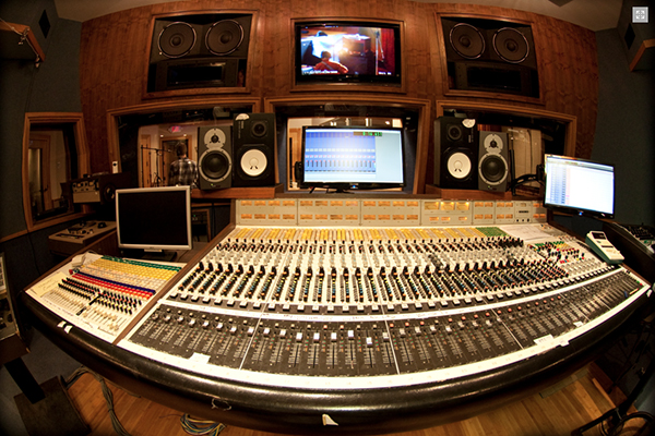 Echo Mountain Church Recording console