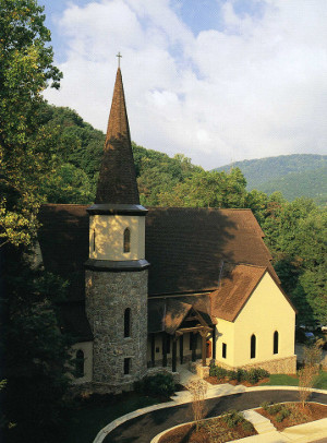 Exterior of Montreat College's Chapel of the Prodigal
