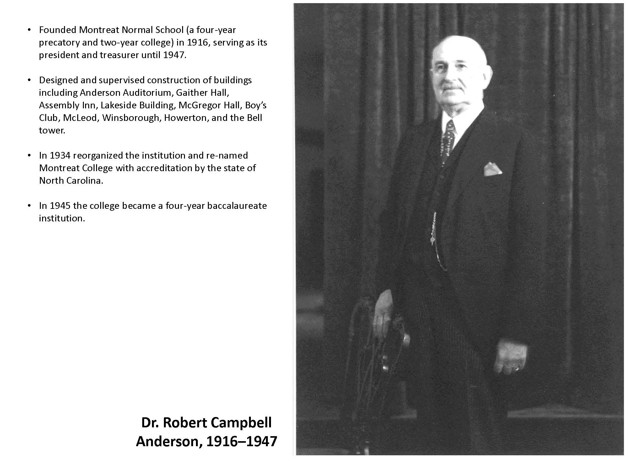 Dr. Robert Campbell Anderson