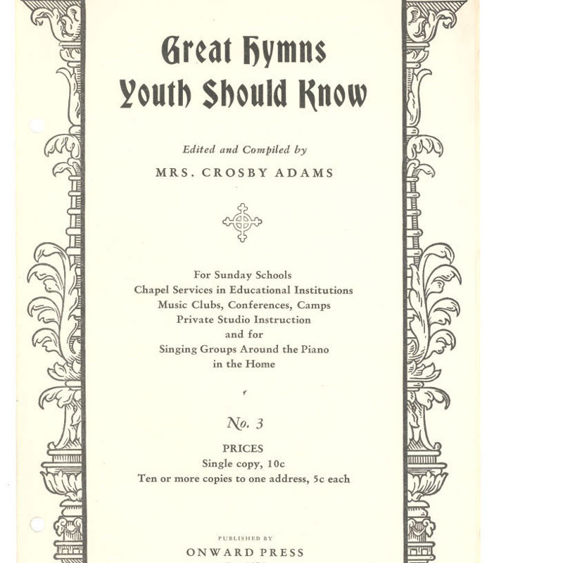 Great Hymns Youth Should Know