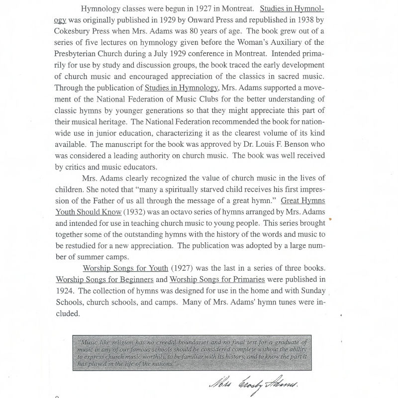 Hymnology