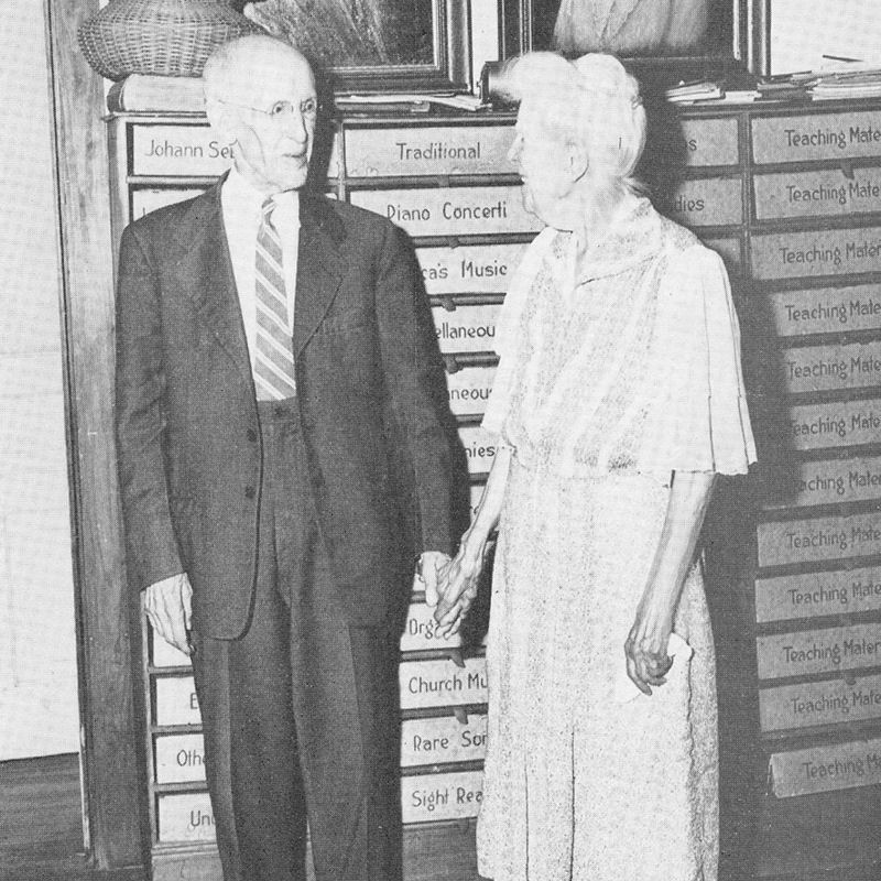 Photograph of Mr. and Mrs. Crosby Adams 2