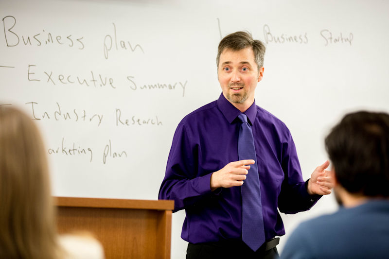 Paul Gratton teaching