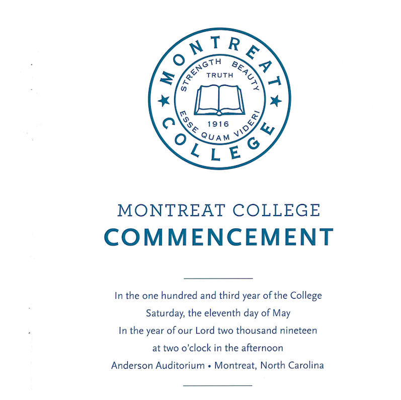 May 2019 Commencement Program thumbnail