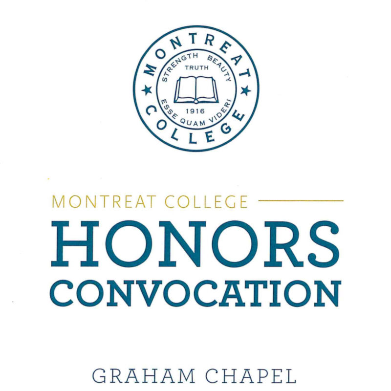 Honors Convocation Program 2019