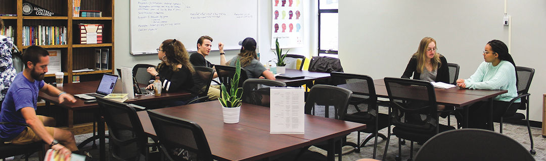 Students in Montreat College's Thrive Center