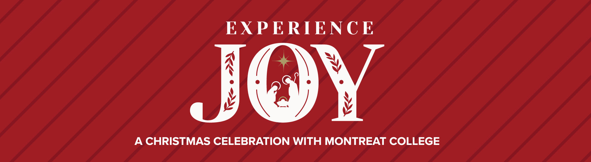 Experience Joy: A Christmas Celebration with Montreat College header