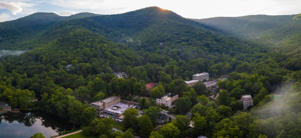 Foggy Morning at Montreat College