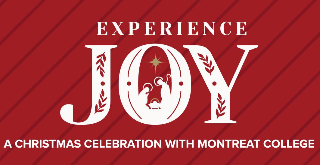 Experience Joy A Christmas Celebration with Montreat College logo
