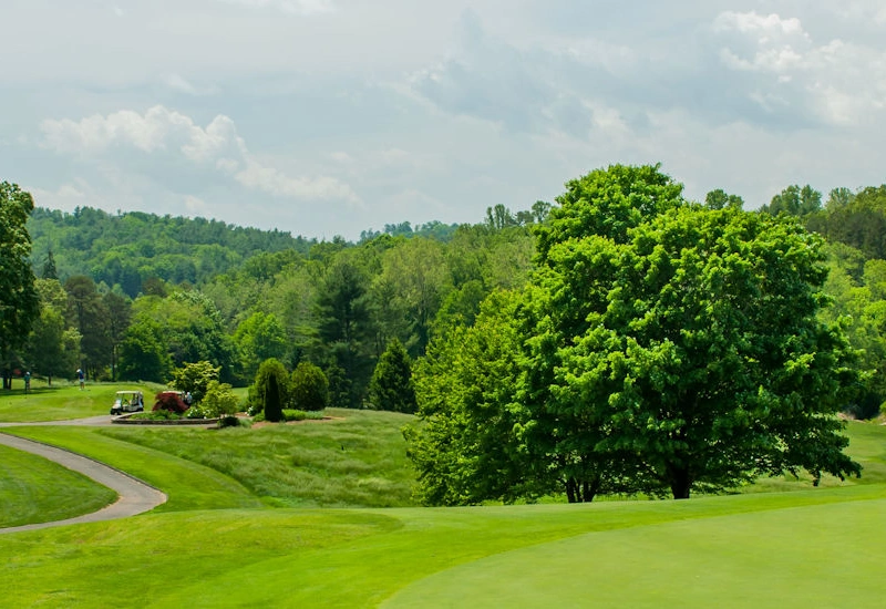Photo of a golf course