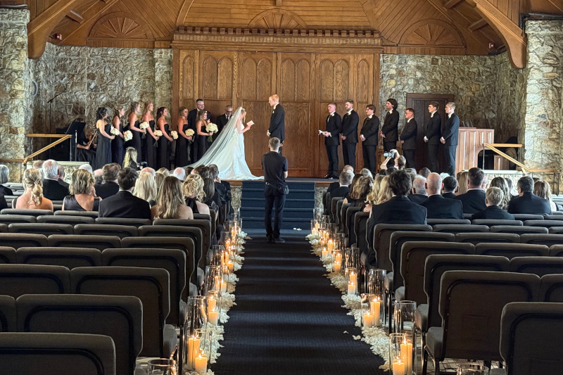 A Wedding in Graham Chapel